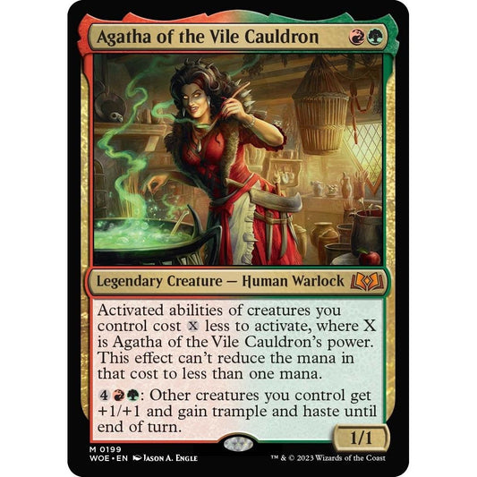 Image for Agatha of the Vile Cauldron (199) (WOE) - Magic: The Gathering