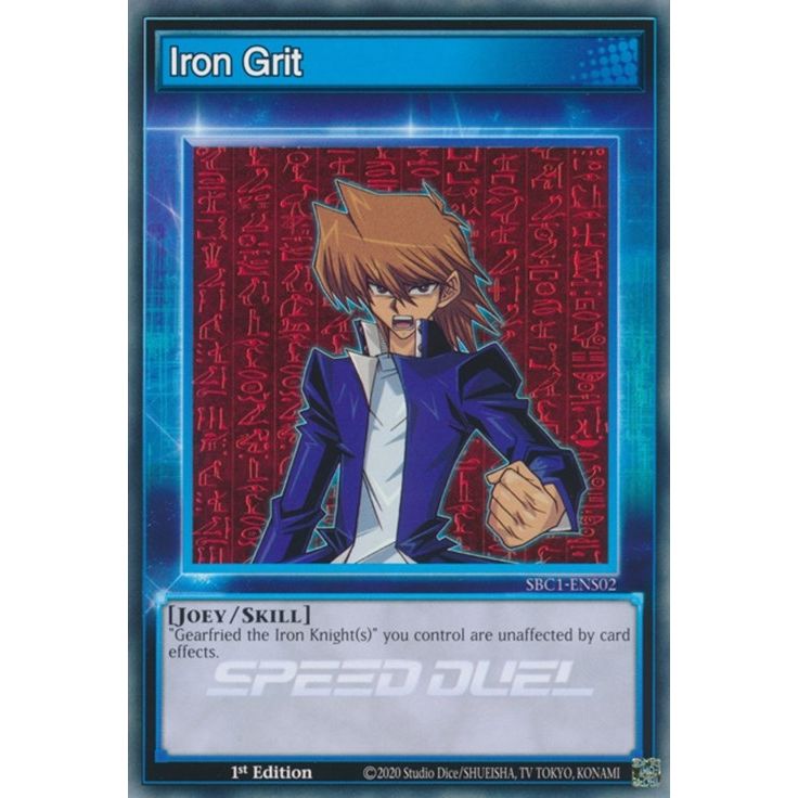 Image for Iron Grit (SBC1-ENS02) (SBC1) - YuGiOh