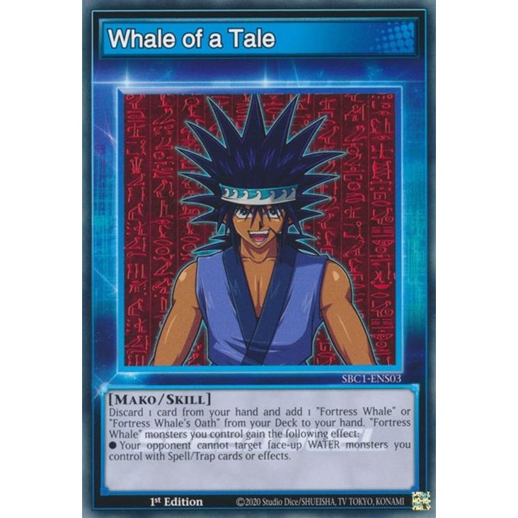 Image for Whale of a Tale (SBC1-ENS03) (SBC1) - YuGiOh