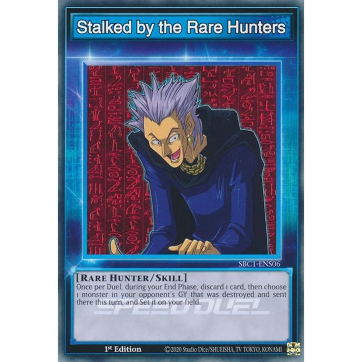 Image for Stalked by the Rare Hunters (SBC1-ENS06) (SBC1) - YuGiOh