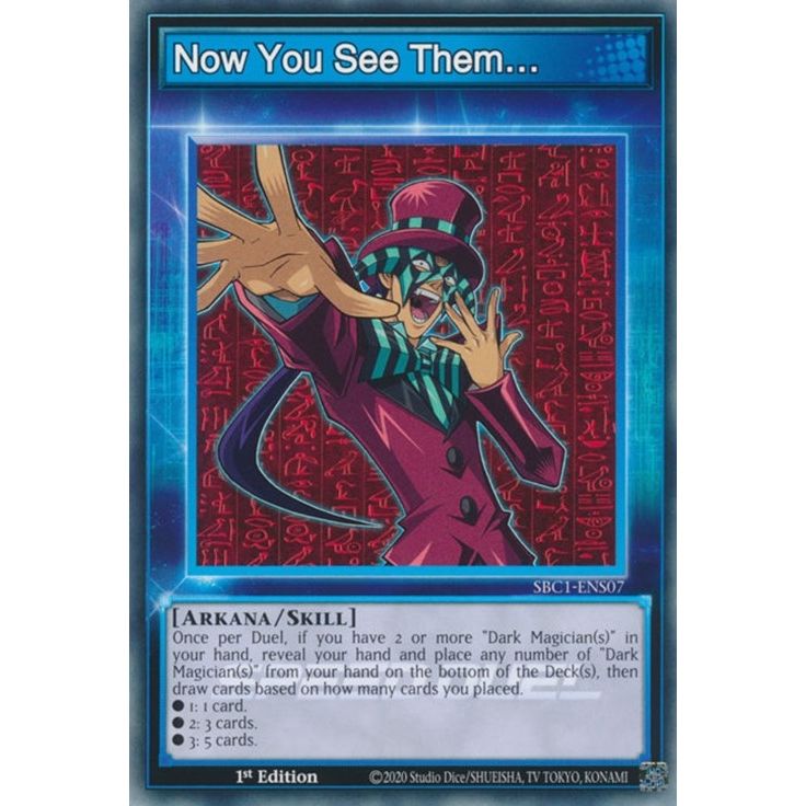 Image for Now You See Them... (SBC1-ENS07) (SBC1) - YuGiOh