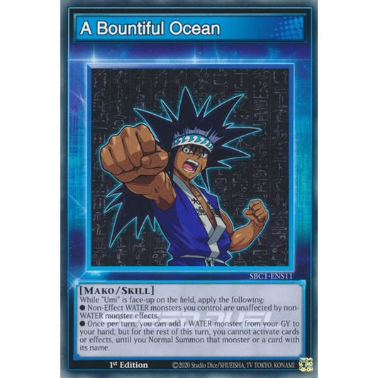 Image for A Bountiful Ocean (SBC1-ENS11) (SBC1) - YuGiOh