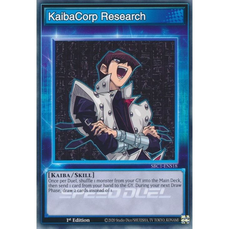 Image for KaibaCorp Research (SBC1-ENS18) (SBC1) - YuGiOh