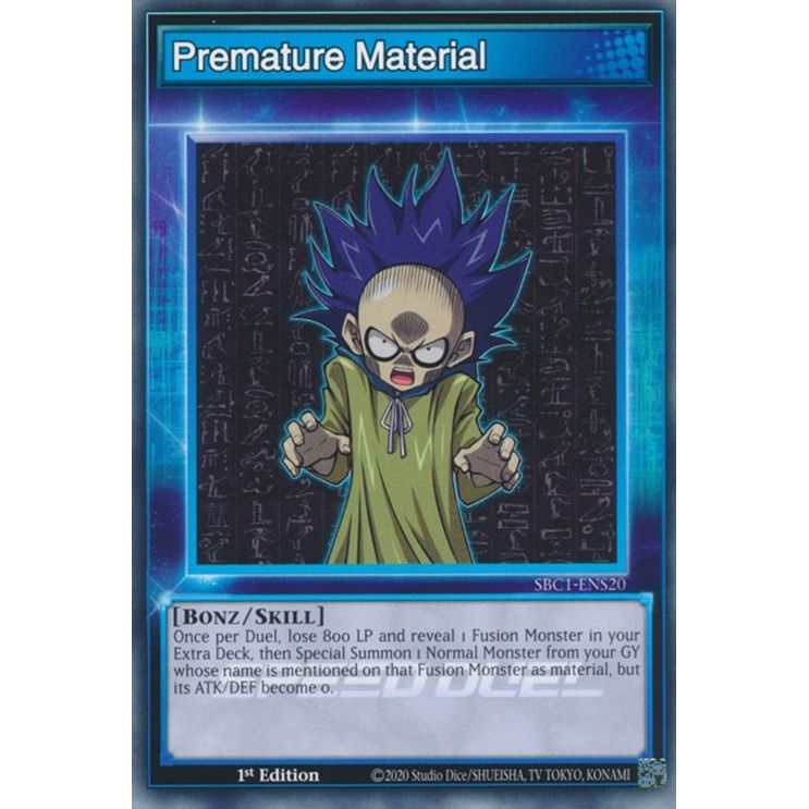 Image for Premature Material (SBC1-ENS20) (SBC1) - YuGiOh