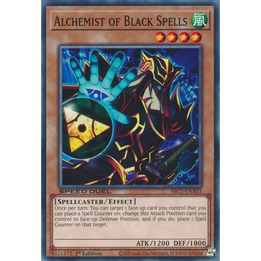 Image for Alchemist of Black Spells (SBC1-ENA03) (SBC1) - YuGiOh
