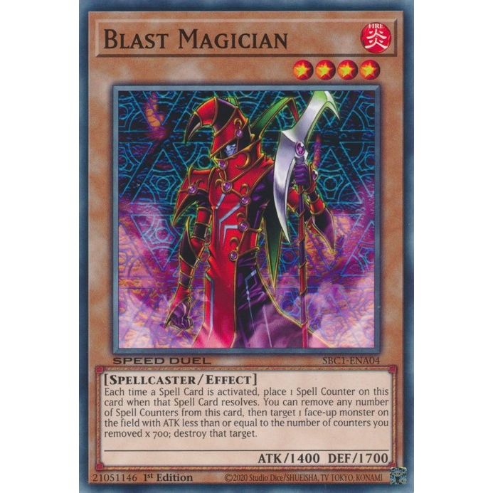 Image for Blast Magician (SBC1-ENA04) (SBC1) - YuGiOh