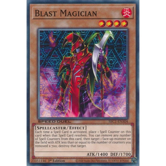 Image for Blast Magician (SBC1-ENA04) (SBC1) - YuGiOh