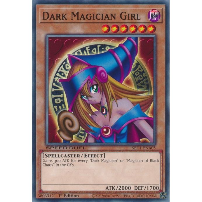 Image for Dark Magician Girl (SBC1-ENA05) (SBC1) - YuGiOh