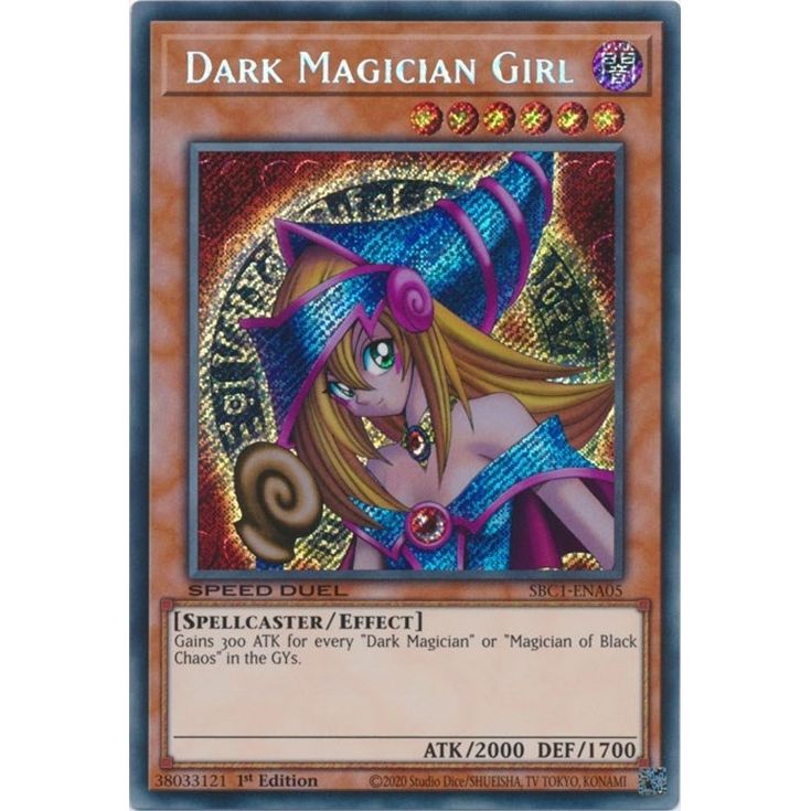 Image for Dark Magician Girl (Secret Rare) (SBC1-ENA05) (SBC1) - YuGiOh