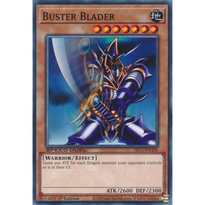 Image for Buster Blader (SBC1-ENA06) (SBC1) - YuGiOh