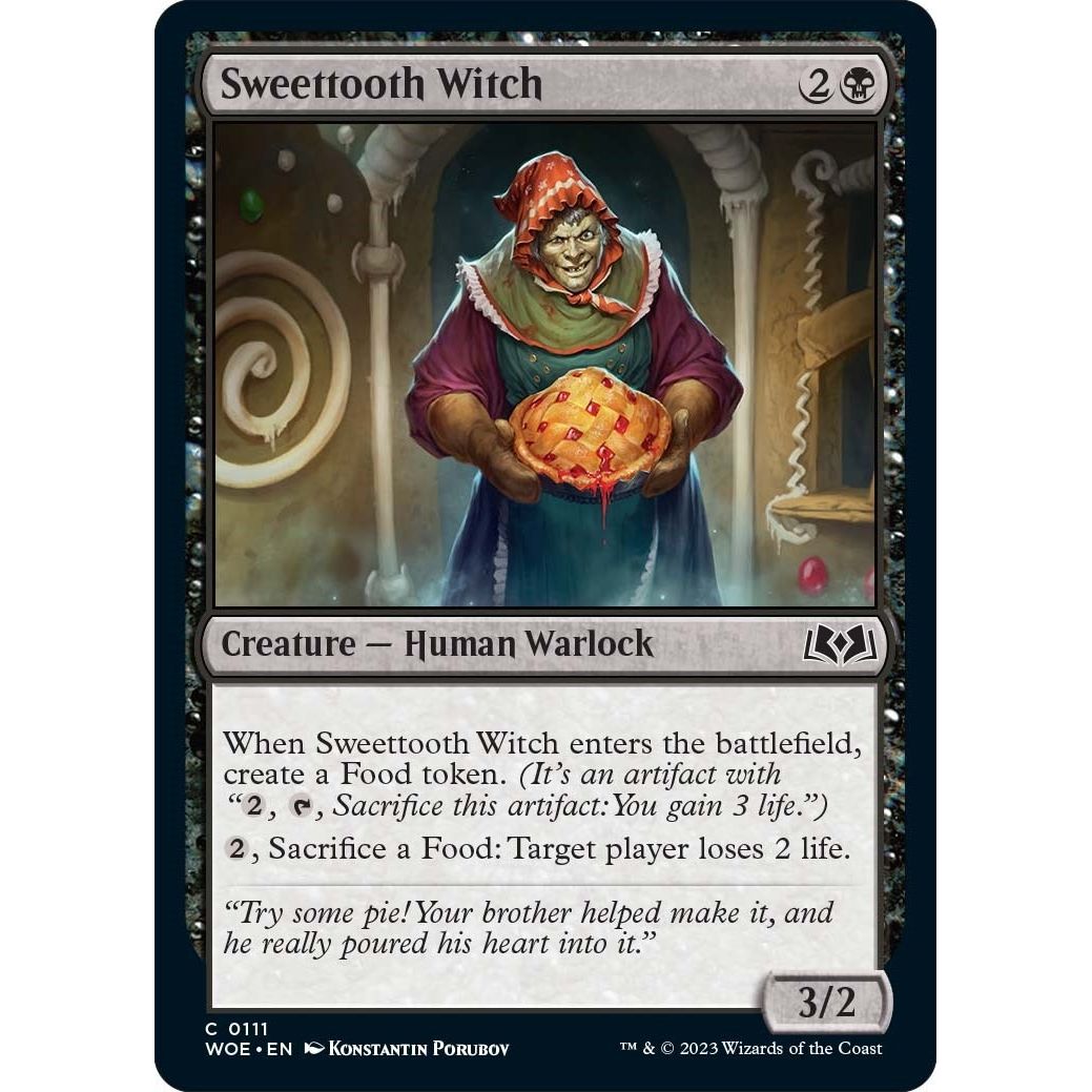 Image for Sweettooth Witch (111) (WOE) - Magic: The Gathering