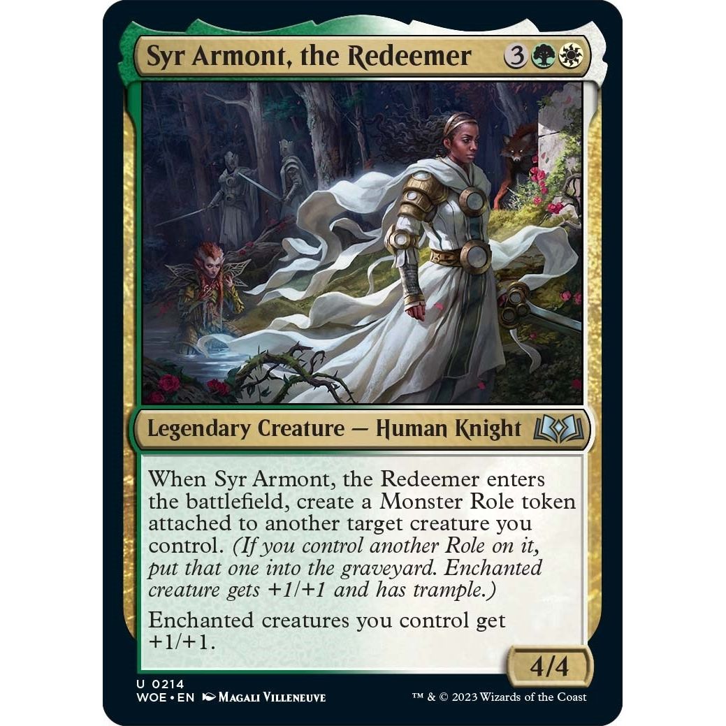 Image for Syr Armont, the Redeemer (214) (WOE) - Magic: The Gathering