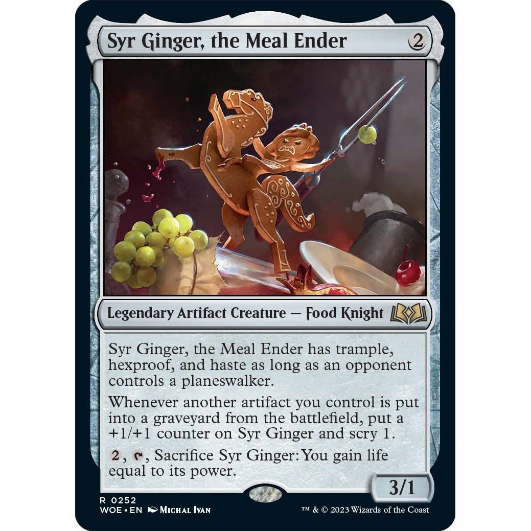 Image for Syr Ginger, the Meal Ender (252) (WOE) - Magic: The Gathering