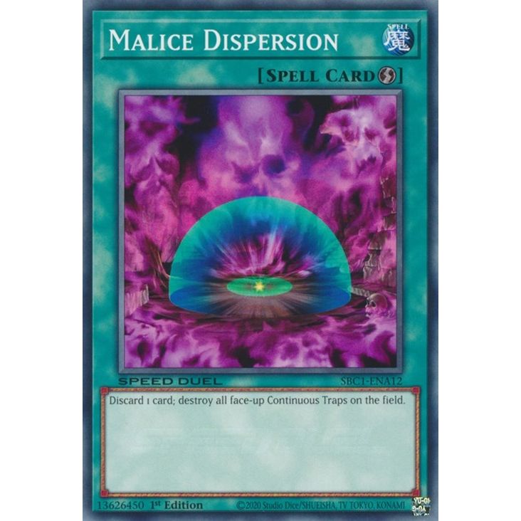 Image for Malice Dispersion (SBC1-ENA12) (SBC1) - YuGiOh