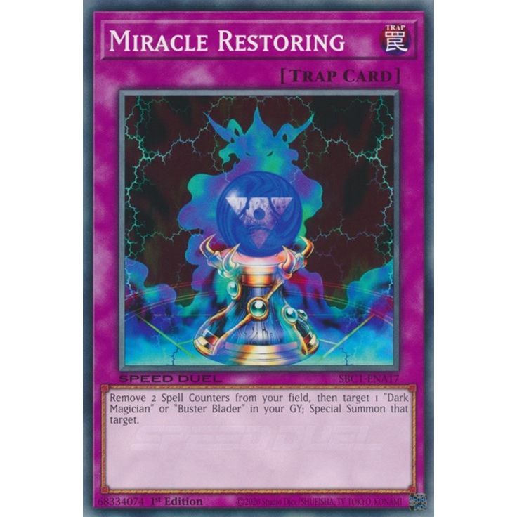 Image for Miracle Restoring (SBC1-ENA17) (SBC1) - YuGiOh