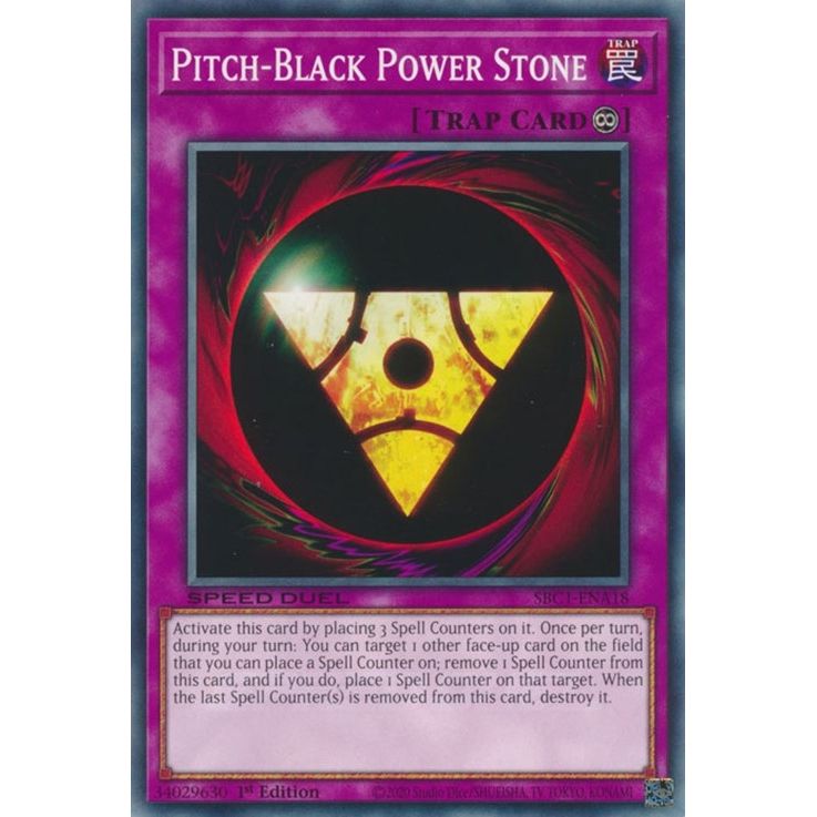 Image for Pitch-Black Power Stone (SBC1-ENA18) (SBC1) - YuGiOh
