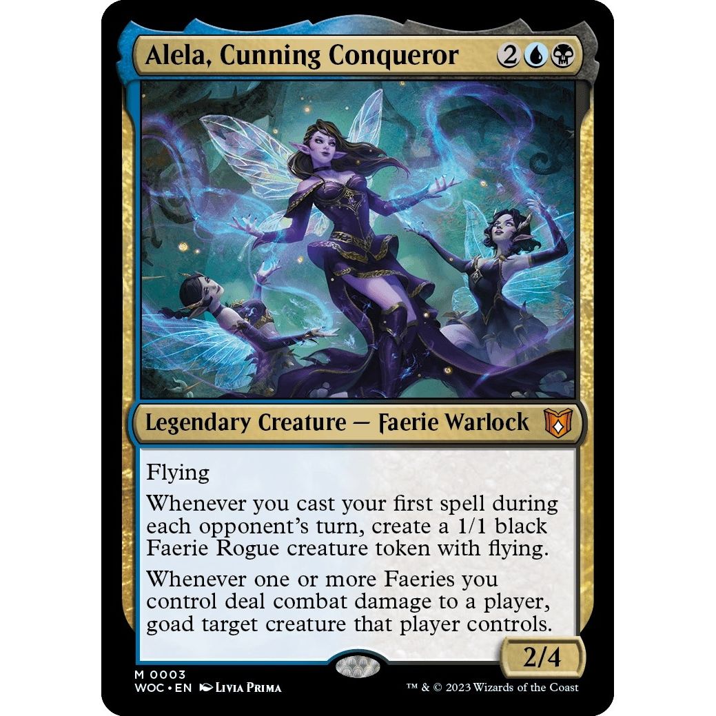 Image for Alela, Cunning Conqueror (3) (WOC) - Magic: The Gathering