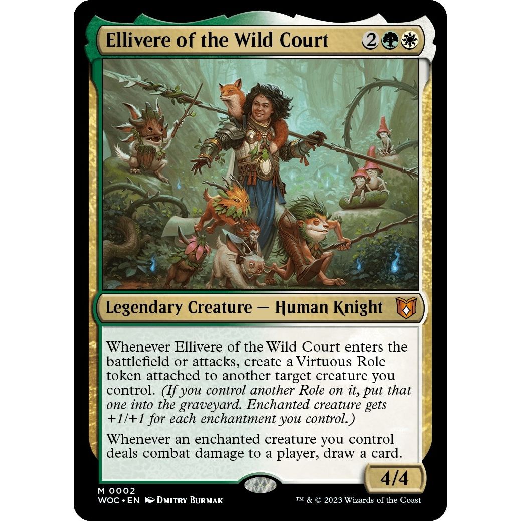Image for Ellivere of the Wild Court (2) (WOC) - Magic: The Gathering