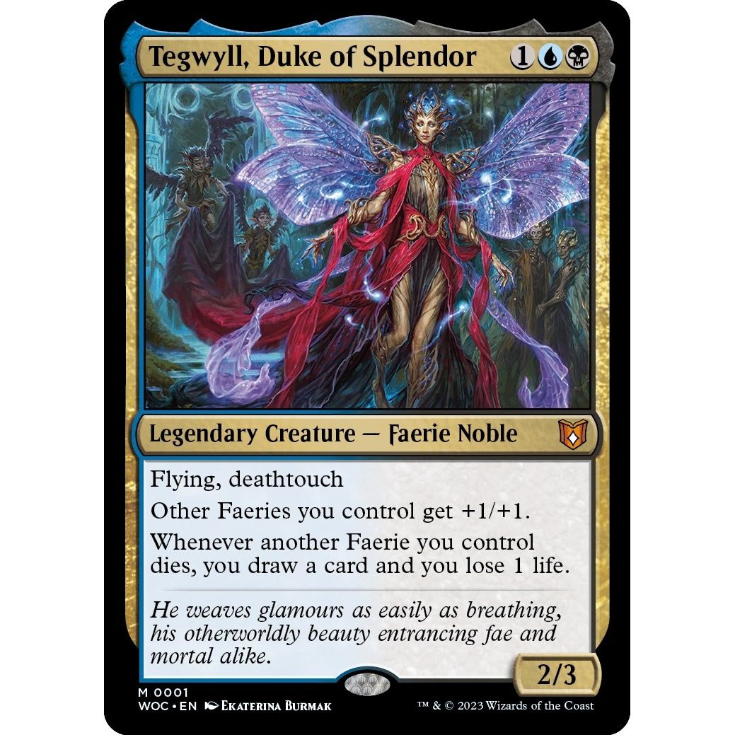 Image for Tegwyll, Duke of Splendor (1) (WOC) - Magic: The Gathering