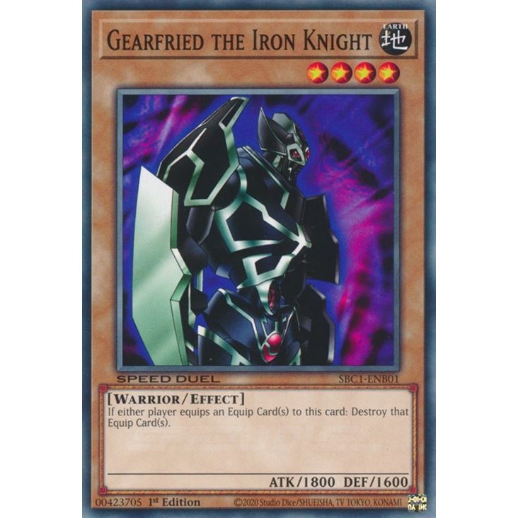 Image for Gearfried the Iron Knight (SBC1-ENB01) (SBC1) - YuGiOh