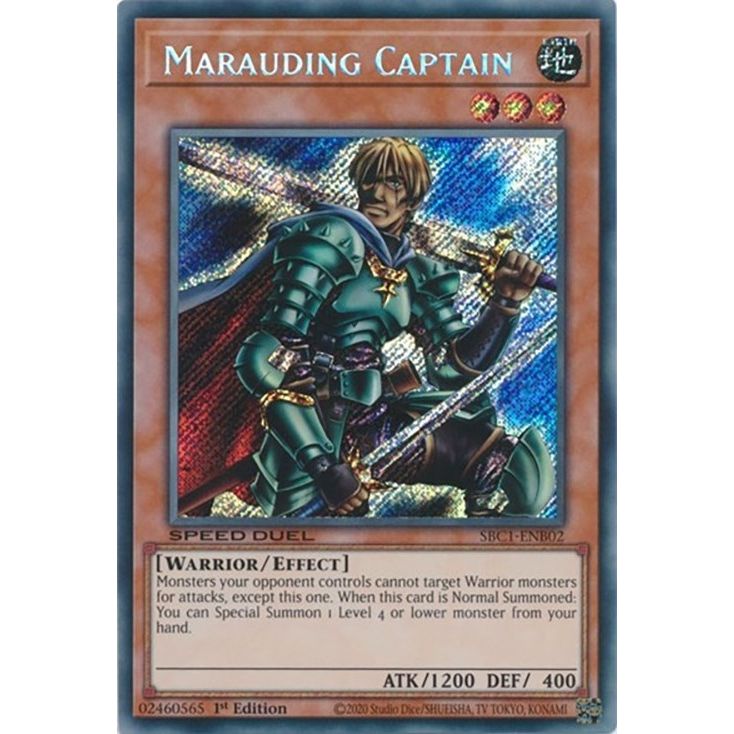 Image for Marauding Captain (Secret Rare) (SBC1-ENB02) (SBC1) - YuGiOh