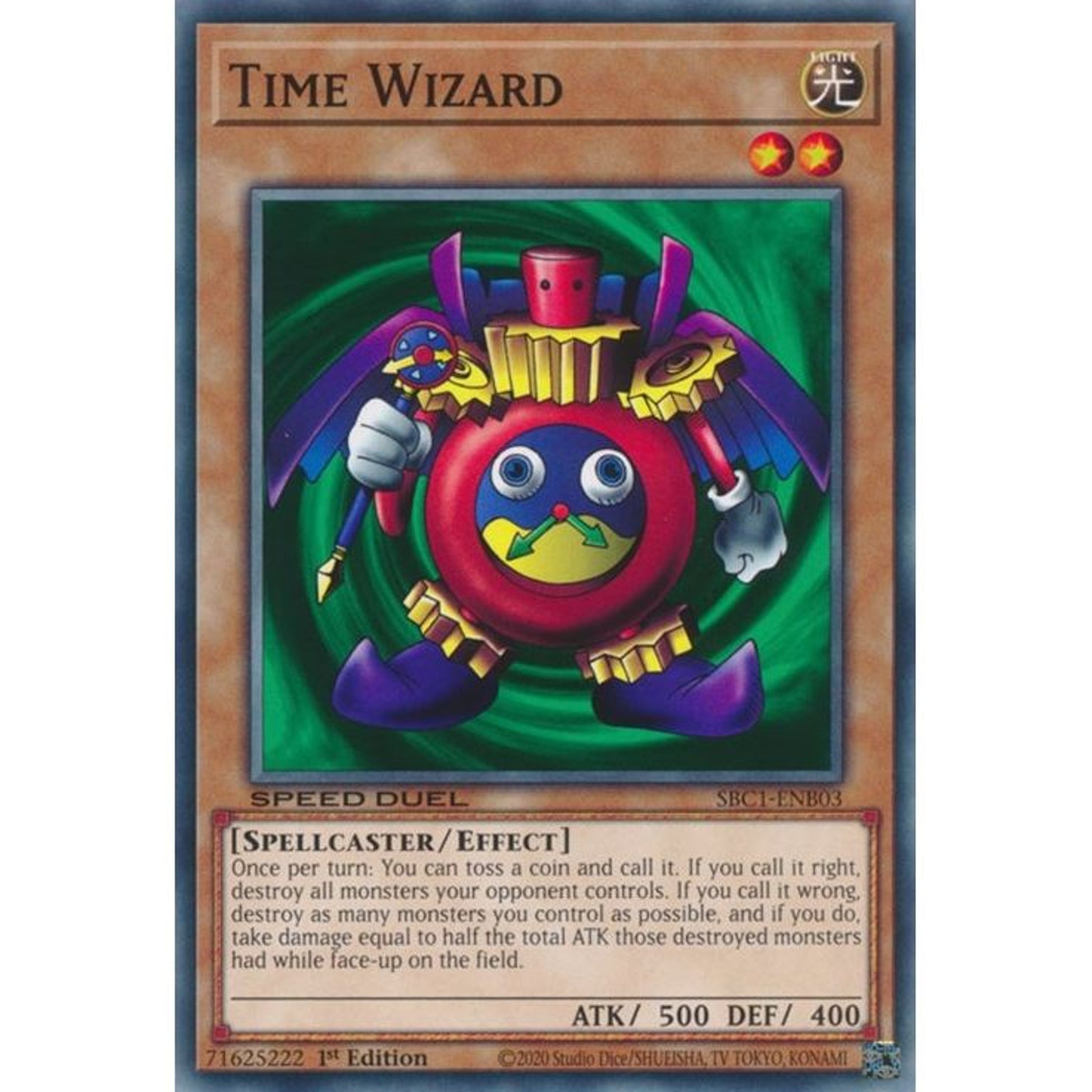 Image for Time Wizard (SBC1-ENB03) (SBC1) - YuGiOh