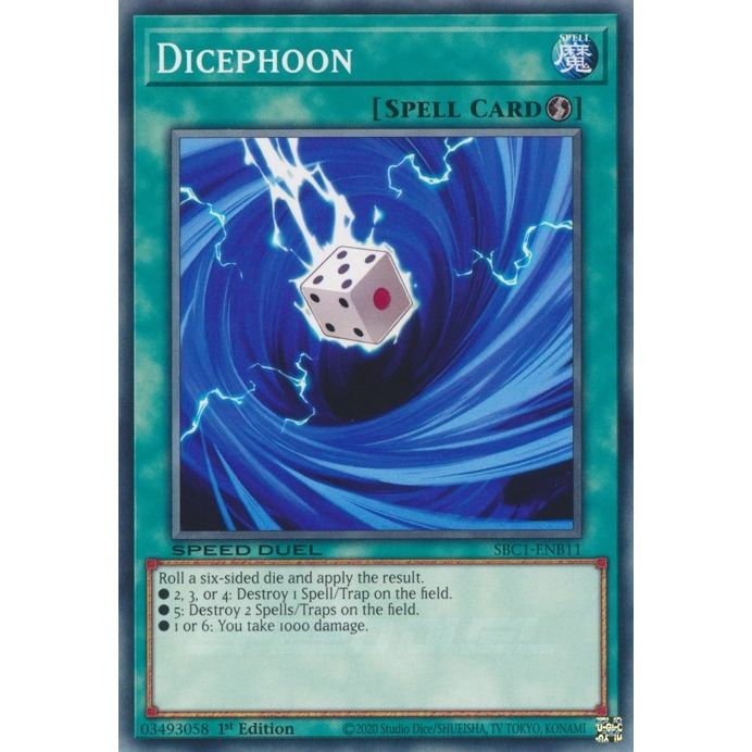 Image for Dicephoon (SBC1-ENB11) (SBC1) - YuGiOh
