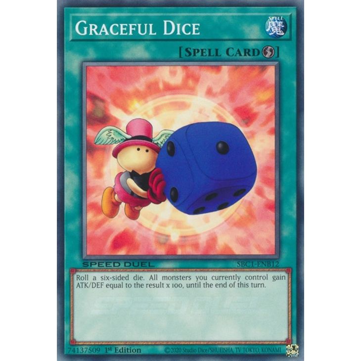 Image for Graceful Dice (SBC1-ENB12) (SBC1) - YuGiOh