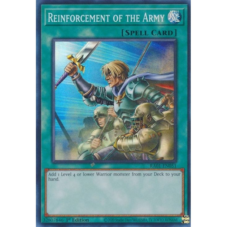Image for Reinforcement of the Army (SBC1-ENB14) (SBC1) - YuGiOh