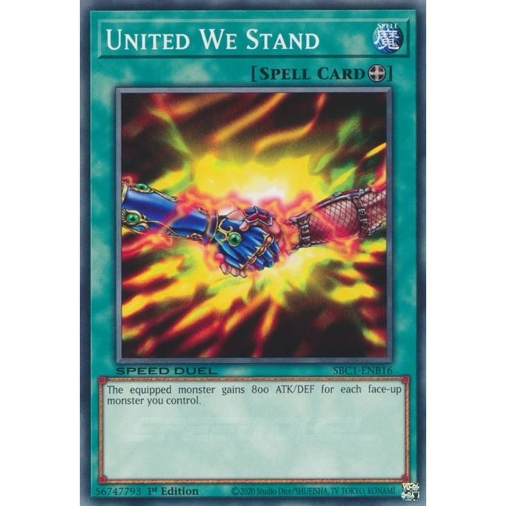 Image for United We Stand (SBC1-ENB16) (SBC1) - YuGiOh