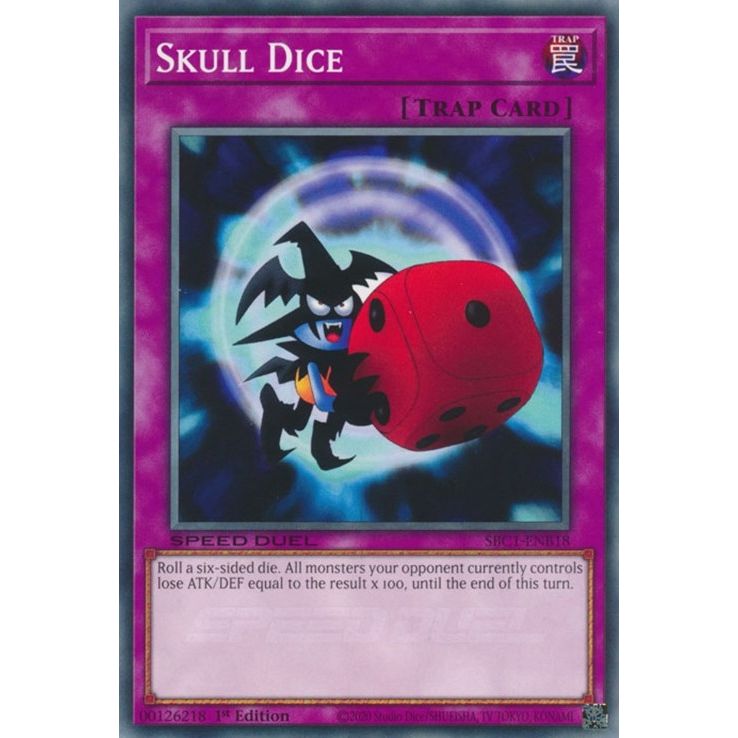 Image for Skull Dice (SBC1-ENB18) (SBC1) - YuGiOh