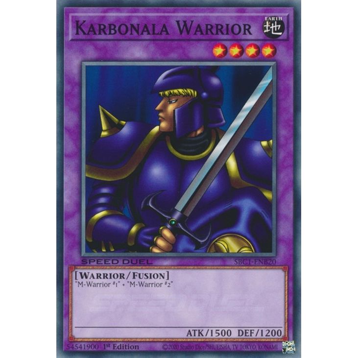 Image for Karbonala Warrior (SBC1-ENB20) (SBC1) - YuGiOh