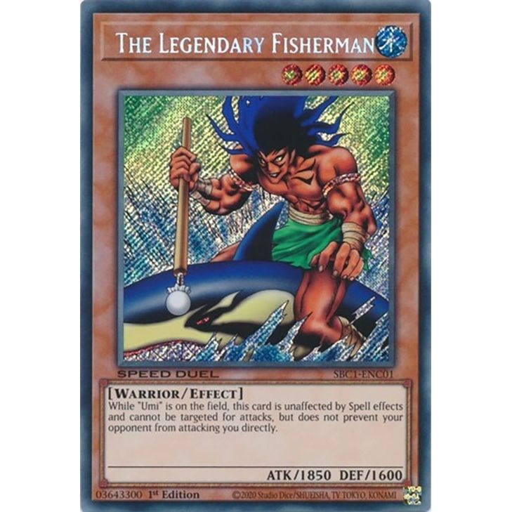 Image for The Legendary Fisherman (Secret Rare) (SBC1-ENC01) (SBC1) - YuGiOh