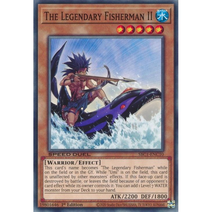 Image for The Legendary Fisherman II (SBC1-ENC10) (SBC1) - YuGiOh