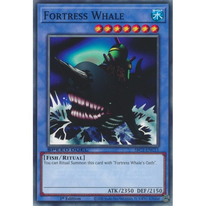 Image for Fortress Whale (SBC1-ENC11) (SBC1) - YuGiOh