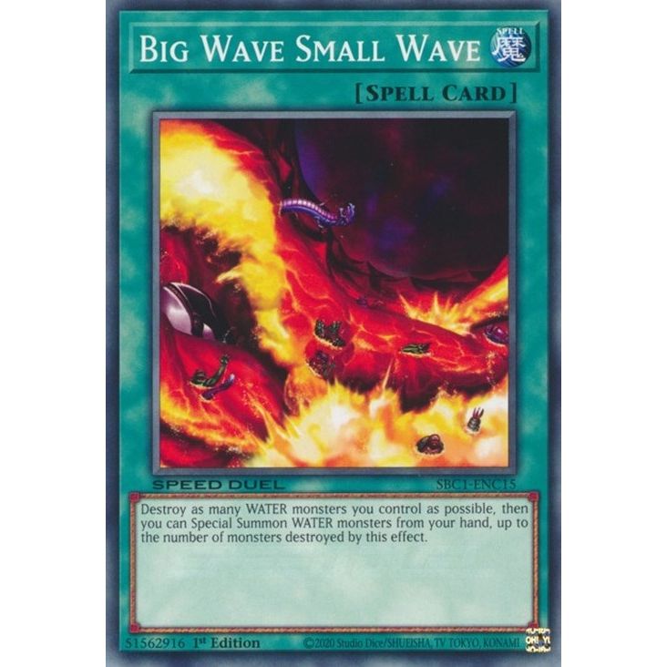 Image for Big Wave Small Wave (SBC1-ENC15) (SBC1) - YuGiOh