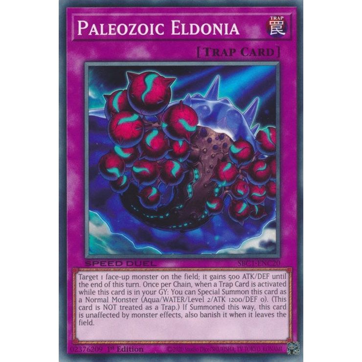 Image for Paleozoic Eldonia (SBC1-ENC20) (SBC1) - YuGiOh