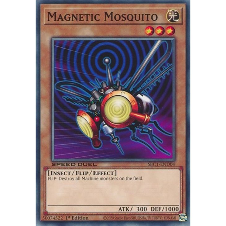Image for Magnetic Mosquito (SBC1-END04) (SBC1) - YuGiOh