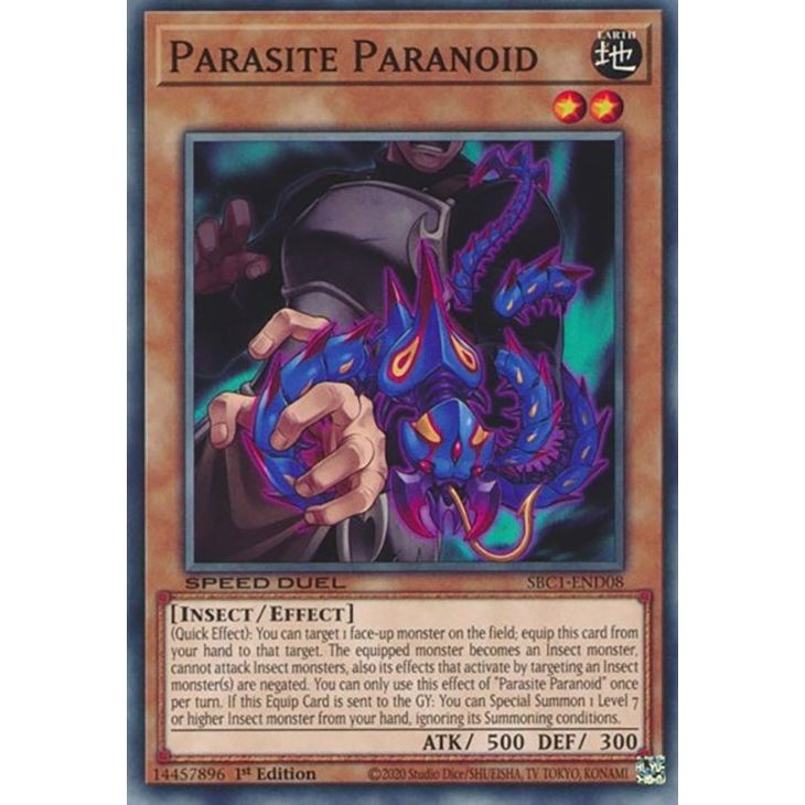 Image for Parasite Paranoid (SBC1-END08) (SBC1) - YuGiOh
