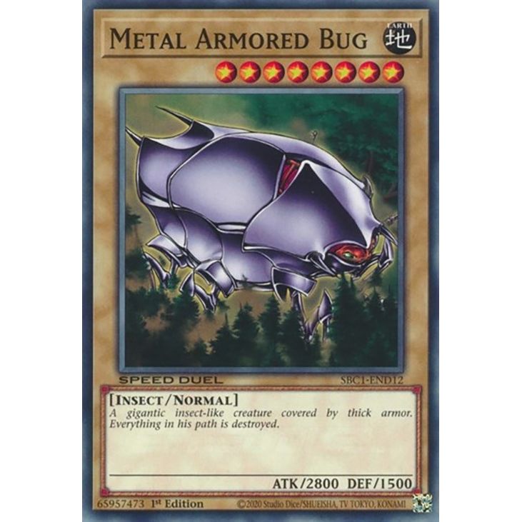 Image for Metal Armored Bug (SBC1-END12) (SBC1) - YuGiOh