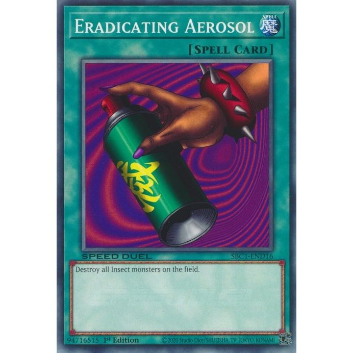 Image for Eradicating Aerosol (SBC1-END16) (SBC1) - YuGiOh