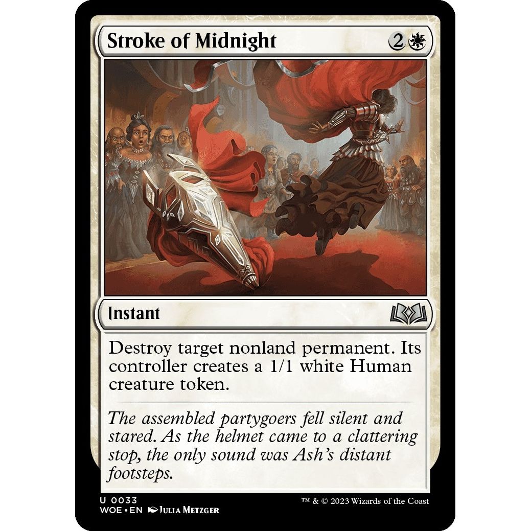 Image for Stroke of Midnight (33) (WOE) - Magic: The Gathering