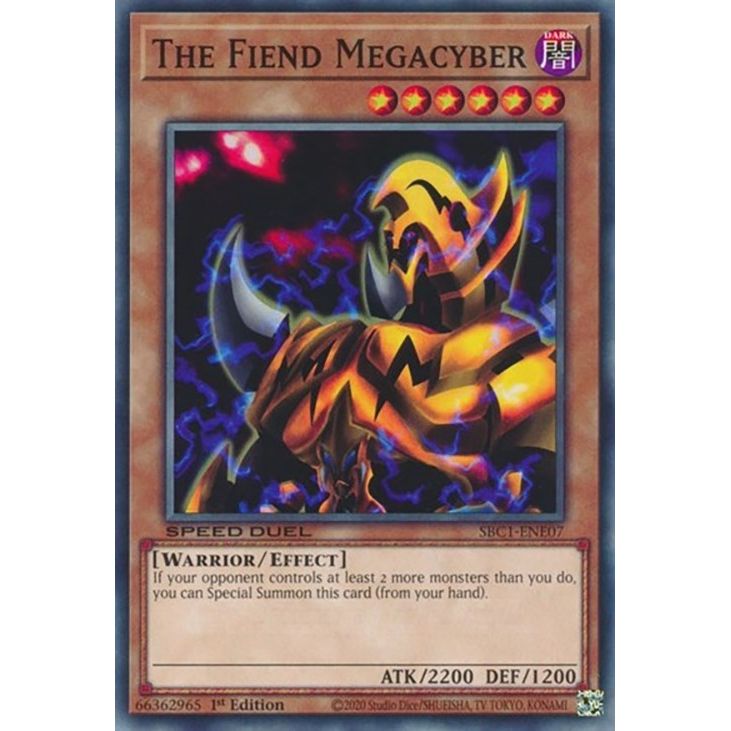 Image for The Fiend Megacyber (SBC1-ENE07) (SBC1) - YuGiOh