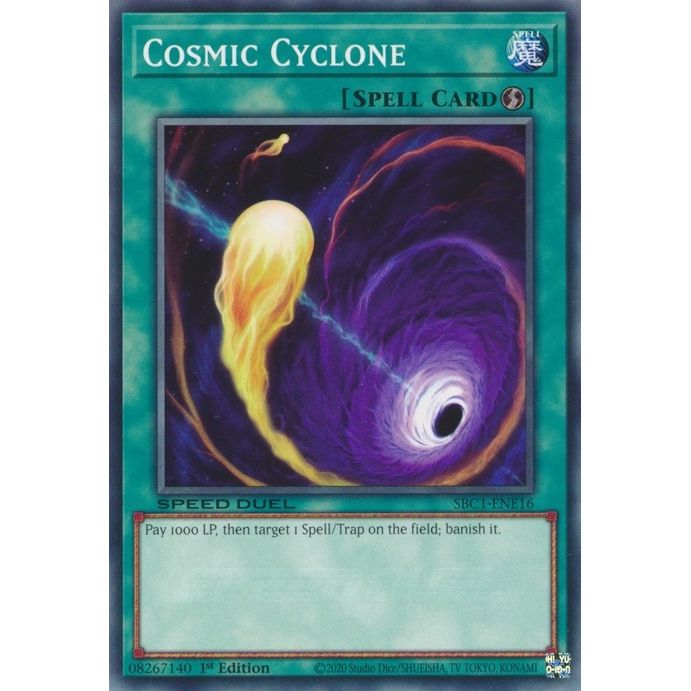 Image for Cosmic Cyclone (SBC1-ENE16) (SBC1) - YuGiOh