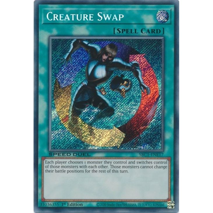 Image for Creature Swap (Secret Rare) (SBC1-ENE17) (SBC1) - YuGiOh