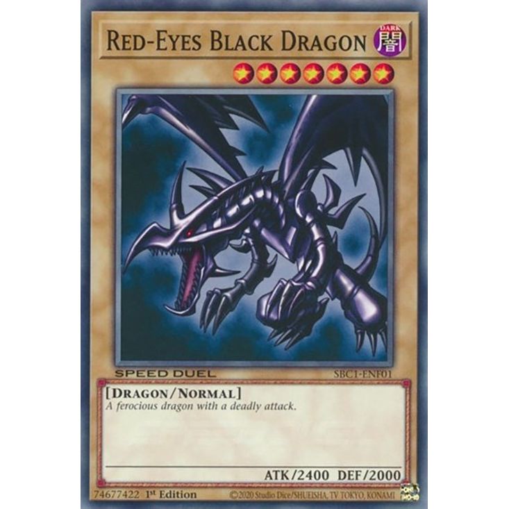 Image for Red-Eyes Black Dragon (SBC1-ENF01) (SBC1) - YuGiOh