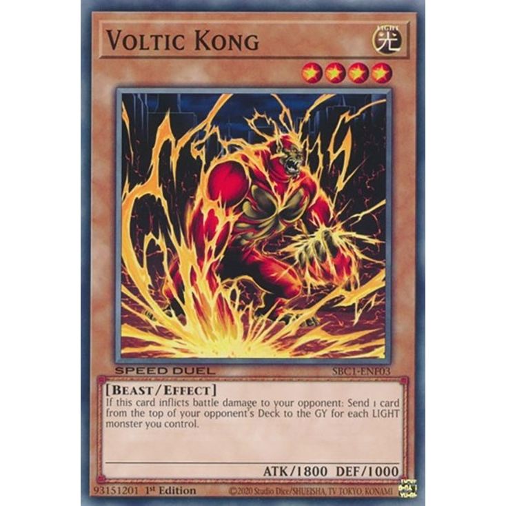 Image for Voltic Kong (SBC1-ENF03) (SBC1) - YuGiOh