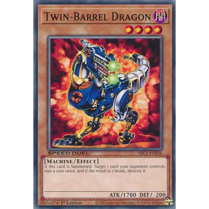 Image for Twin-Barrel Dragon (SBC1-ENF06) (SBC1) - YuGiOh