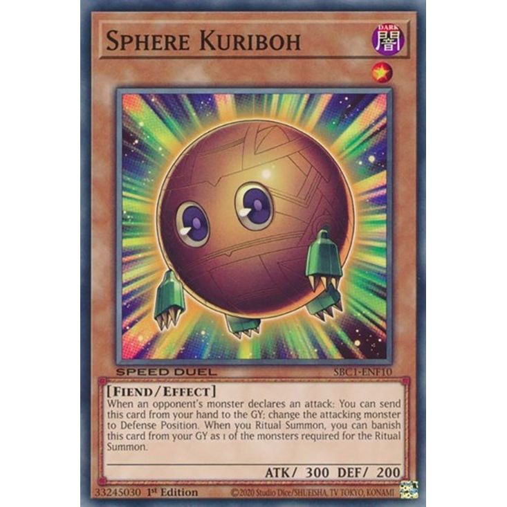 Image for Sphere Kuriboh (SBC1-ENF10) (SBC1) - YuGiOh