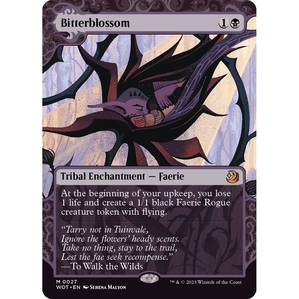 Image for Bitterblossom (27) (WOT) - Magic: The Gathering